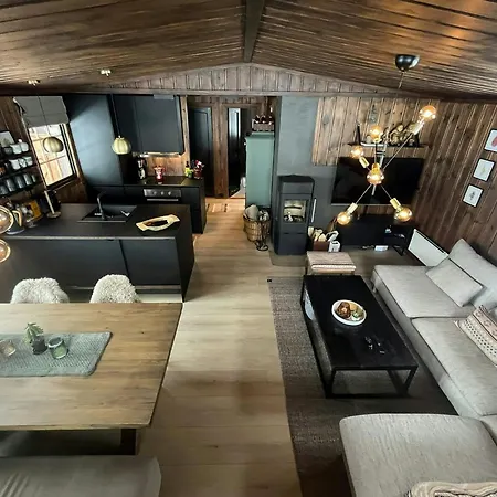 Modern Mountain With Views Over Slokovannet Дом отдыха Haglebu