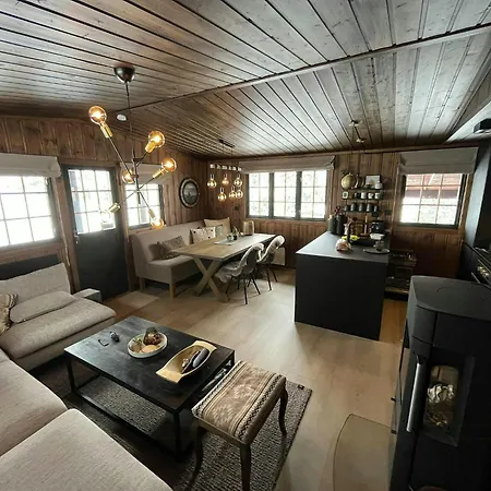 Modern Mountain With Views Over Slokovannet Haglebu