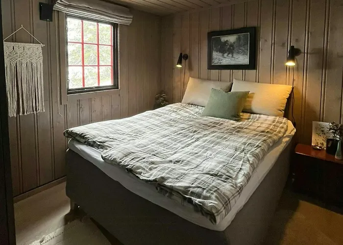 Дом отдыха Modern Mountain With Views Over Slokovannet *