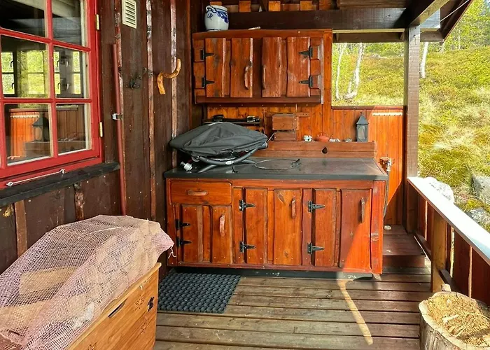 Modern Mountain With Views Over Slokovannet Дом отдыха Haglebu