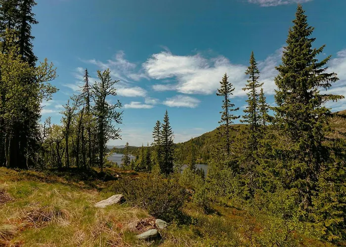 Modern Mountain With Views Over Slokovannet Дом отдыха