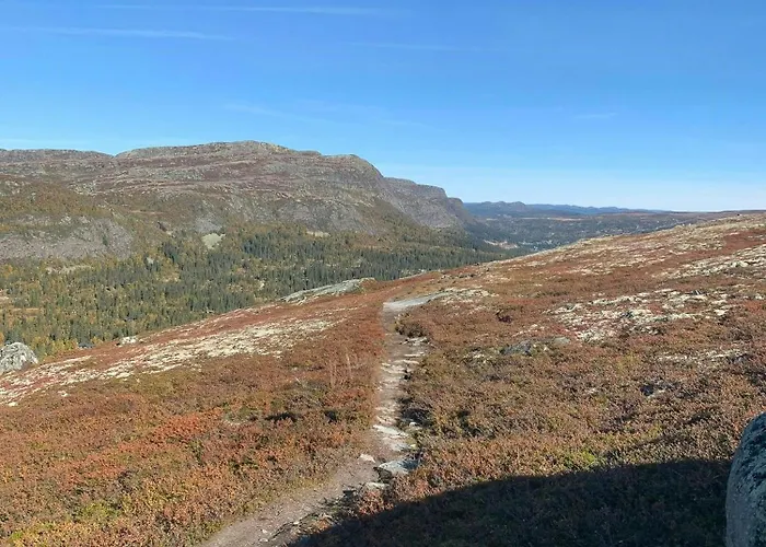 Modern Mountain With Views Over Slokovannet Дом отдыха Haglebu